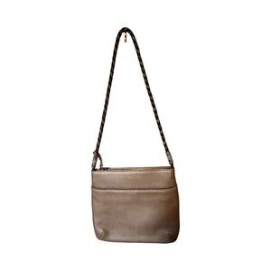 Brighton Elegant Gold Handbag with Heart Charm-super cute!